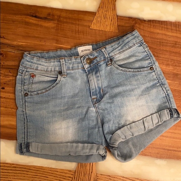 girls hudson jean shorts